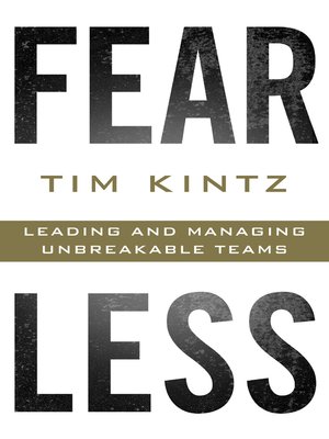 cover image of Fearless: Leading and Managing Unbreakable Teams